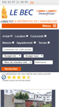 Mobile Screenshot of lebec-lorient.com